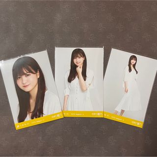 ノギザカフォーティーシックス(乃木坂46)の乃木坂46 中村麗乃 リゾートワンピ コンプ 生写真(アイドルグッズ)