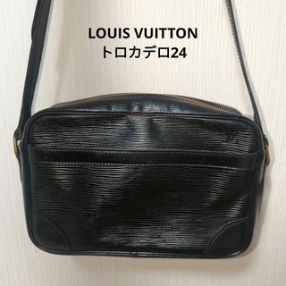 ルイヴィトン(LOUIS VUITTON)のルイヴィトン　トロカデロ24 エピ　ノワール　ショルダーバッグ　レザー(ショルダーバッグ)