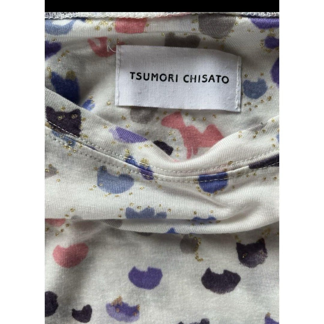 TSUMORI CHISATO(ツモリチサト)のツモリチサト　猫鯨メガネ魚チュニックワンピース　トップス レディースのトップス(チュニック)の商品写真