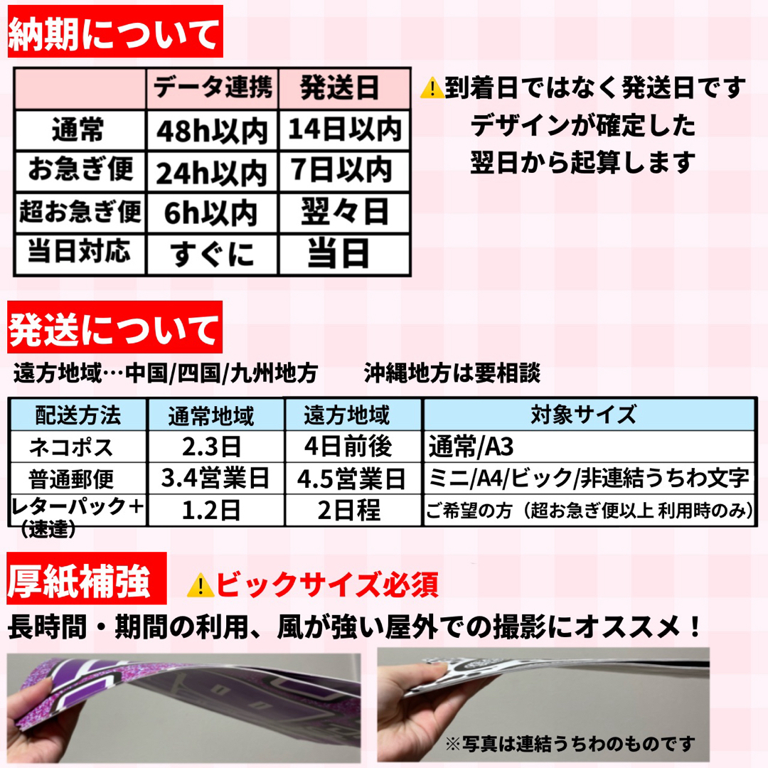 りなめろ028様専用　連結うちわ文字　文字パネル　うちわ文字 エンタメ/ホビーのタレントグッズ(アイドルグッズ)の商品写真