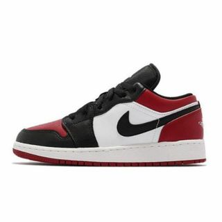 ジョーダン(Jordan Brand（NIKE）)の22.5㎝ GS NIKE AIR JORDAN 1 LOW BRED TOE(スニーカー)