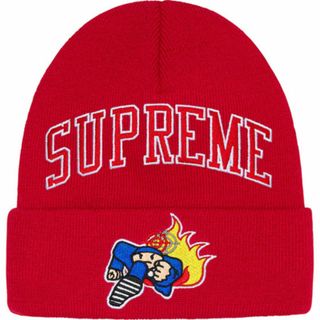 シュプリーム(Supreme)の新品未開封【赤】Duck Down Records Beanie(ニット帽/ビーニー)