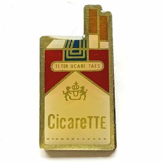 ★33610 フランス フレンチ ピンズ ピンバッジ CicareTTE タバコ(その他)
