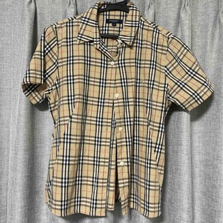 バーバリー(BURBERRY)のMサイズ●美品●ノバチェックシャツ(Tシャツ(半袖/袖なし))