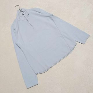 ユニクロ(UNIQLO)の【UNIQLO】ユニクロ（L）ハーフジップ トップス 長袖 カジュアル スポーツ(Tシャツ(長袖/七分))