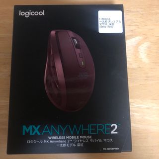 ロジクール(Logicool)の⑥新品 logicool ワイヤレス モバイル マウス 一太郎モデル 深紅(PC周辺機器)