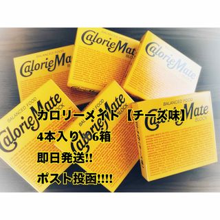 オオツカセイヤク(大塚製薬)のカロリーメイト【チーズ味】4本入り✖6【賞味期限2025.02】(菓子/デザート)