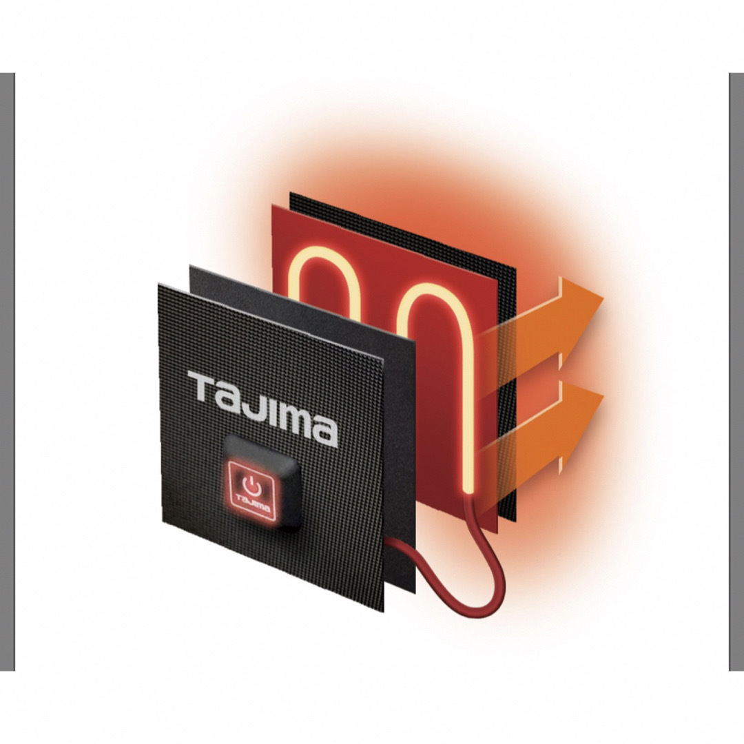 Tajima(タジマ)のTJMデザイン タジマ HD-VE741N 暖雅ベスト7．4V TAJIMA 暖 メンズのトップス(ベスト)の商品写真