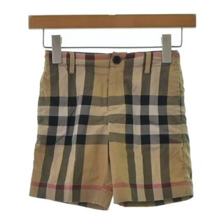 BURBERRY - BURBERRY パンツ（その他） 116 ベージュx黒等(チェック) 【古着】【中古】