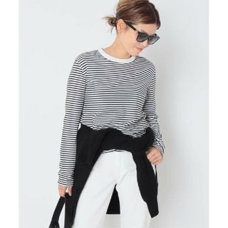 ドゥーズィエムクラス(DEUXIEME CLASSE)の新品 Deuxieme Classe COCO Stripe Tシャツ No5(カットソー(長袖/七分))