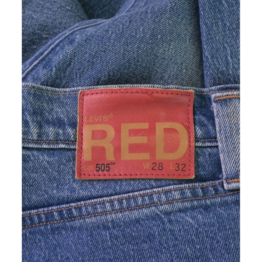 Levi's RED リーバイスレッド デニムパンツ 28(S位) 青(デニム) 【古着】【中古】 メンズのパンツ(デニム/ジーンズ)の商品写真