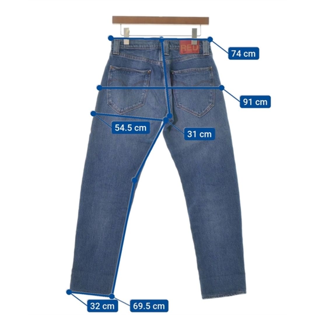 Levi's RED リーバイスレッド デニムパンツ 28(S位) 青(デニム) 【古着】【中古】 メンズのパンツ(デニム/ジーンズ)の商品写真