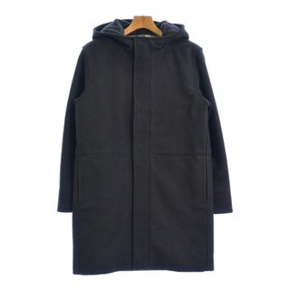 A.P.C. アーペーセー ステンカラーコート 34(XS位) チャコールグレー 【古着】【中古】(ステンカラーコート)