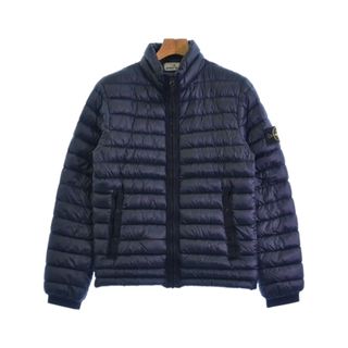 ストーンアイランド(STONE ISLAND)のSTONE ISLAND ダウンジャケット/ダウンベスト S 紺 【古着】【中古】(ダウンジャケット)