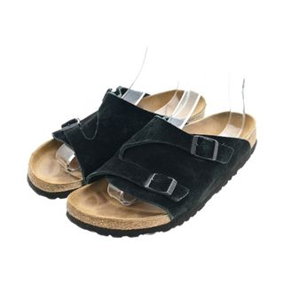 ビルケンシュトック(BIRKENSTOCK)のBIRKENSTOCK ビルケンシュトック サンダル 26cm 黒 【古着】【中古】(サンダル)