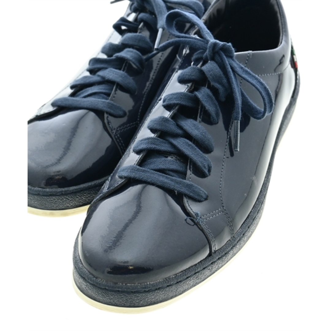 ARMANI JEANS(アルマーニジーンズ)のARMANI JEANS スニーカー EU42(27cm位) 紺 【古着】【中古】 メンズの靴/シューズ(スニーカー)の商品写真
