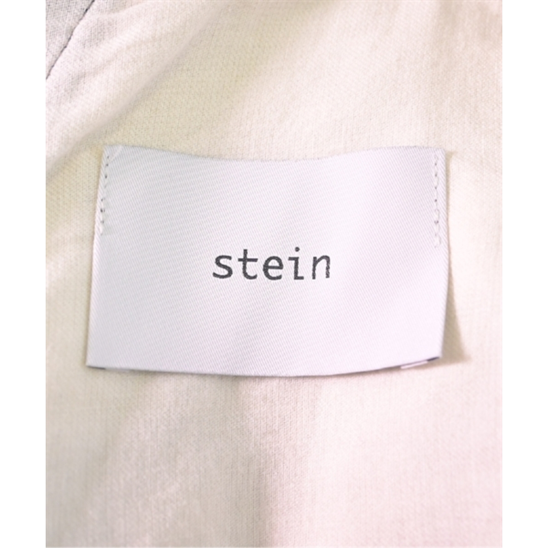 stein(シュタイン)のstein シュタイン スラックス M ライトグレーx茶x紺(千鳥格子) 【古着】【中古】 メンズのパンツ(スラックス)の商品写真