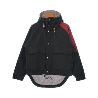 Mountain Research マウンテンパーカー S 黒x赤 【古着】【中古】