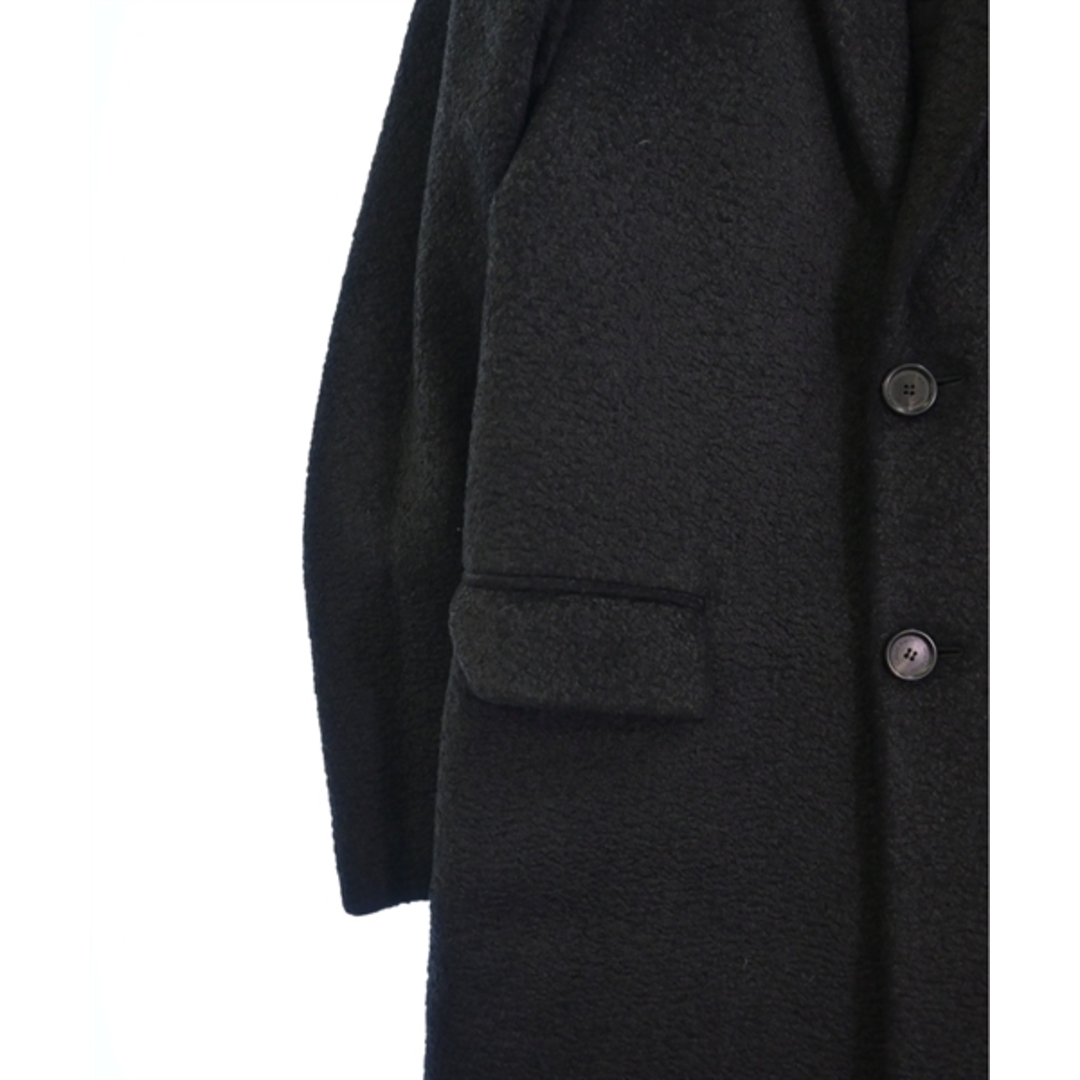 Calvin Klein(カルバンクライン)のCALVIN KLEIN カルバンクライン チェスターコート 44(S位) 黒 【古着】【中古】 メンズのジャケット/アウター(チェスターコート)の商品写真