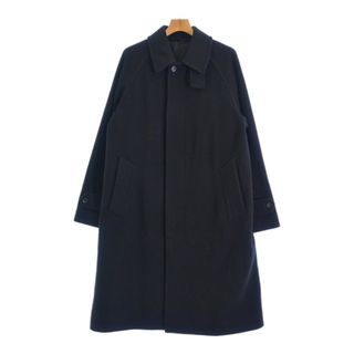 ユナイテッドアローズ(UNITED ARROWS)のUNITED ARROWS ユナイテッドアローズ ステンカラーコート L 黒 【古着】【中古】(ステンカラーコート)