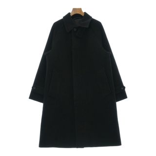 ユナイテッドアローズ(UNITED ARROWS)のUNITED ARROWS ユナイテッドアローズ ステンカラーコート S 黒 【古着】【中古】(ステンカラーコート)