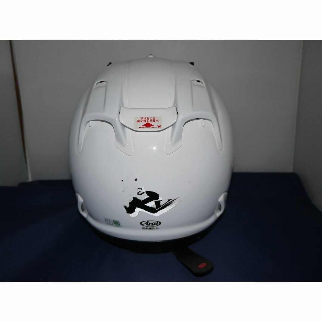 Arai(アライ)のアライ　ヘルメット　Arai rx-7 RR5 rx-7 RV　２回のみの使用 自動車/バイクのバイク(ヘルメット/シールド)の商品写真