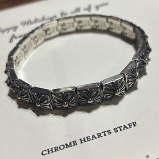 クロムハーツ(Chrome Hearts)のクロムハーツ CHROME HEARTS PYRAMID PLS LNK(ブレスレット)