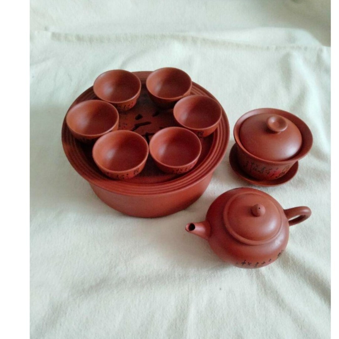 中国茶器セット　中国 台湾 インテリア/住まい/日用品のキッチン/食器(食器)の商品写真