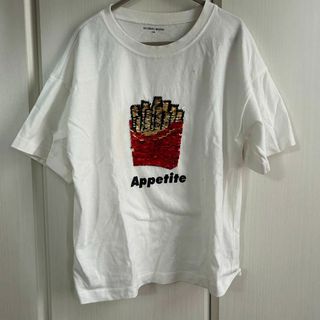 グローバルワーク(GLOBAL WORK)のグローバルワーク 130cm スパンコール Tシャツ(Tシャツ/カットソー)