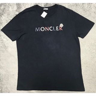 MONCLER - moncler トリコロゴtシャツ