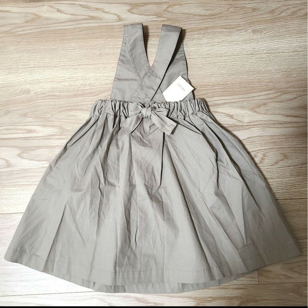 petit main(プティマイン)の新品　プティマイン　ジャンパースカート キッズ/ベビー/マタニティのベビー服(~85cm)(ワンピース)の商品写真