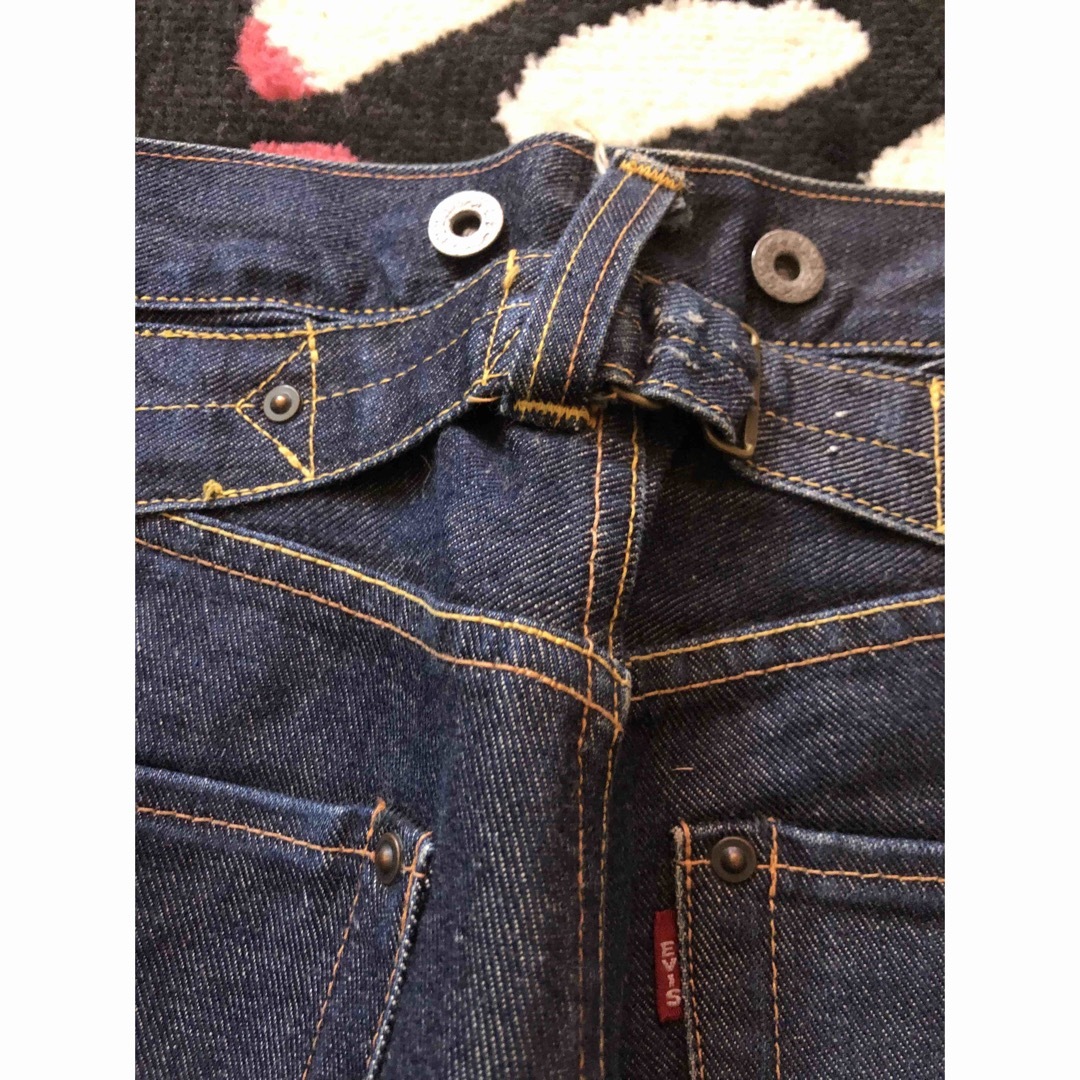 EVISU(エビス)のレア　貴重　オールドEVIS ダブルニー　ジーンズ　シンチバック メンズのパンツ(デニム/ジーンズ)の商品写真