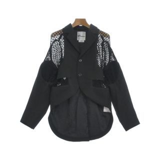 ノワールケイニノミヤ(noir kei ninomiya)のnoir kei ninomiya ジャケット（その他） XS 黒 【古着】【中古】(その他)