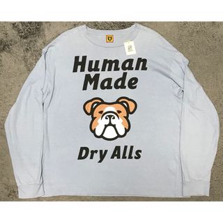 ヒューマンメイド(HUMAN MADE)のhumanmade ブルドッグ　ロングtシャツ(Tシャツ/カットソー(七分/長袖))