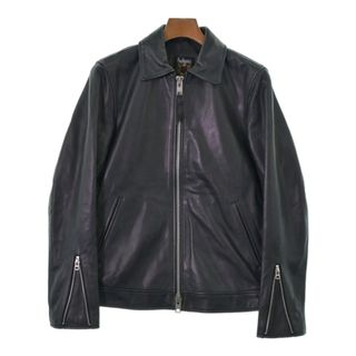 ショット(schott)のSchott ショット ライダース S ダークグレー 【古着】【中古】(ライダースジャケット)