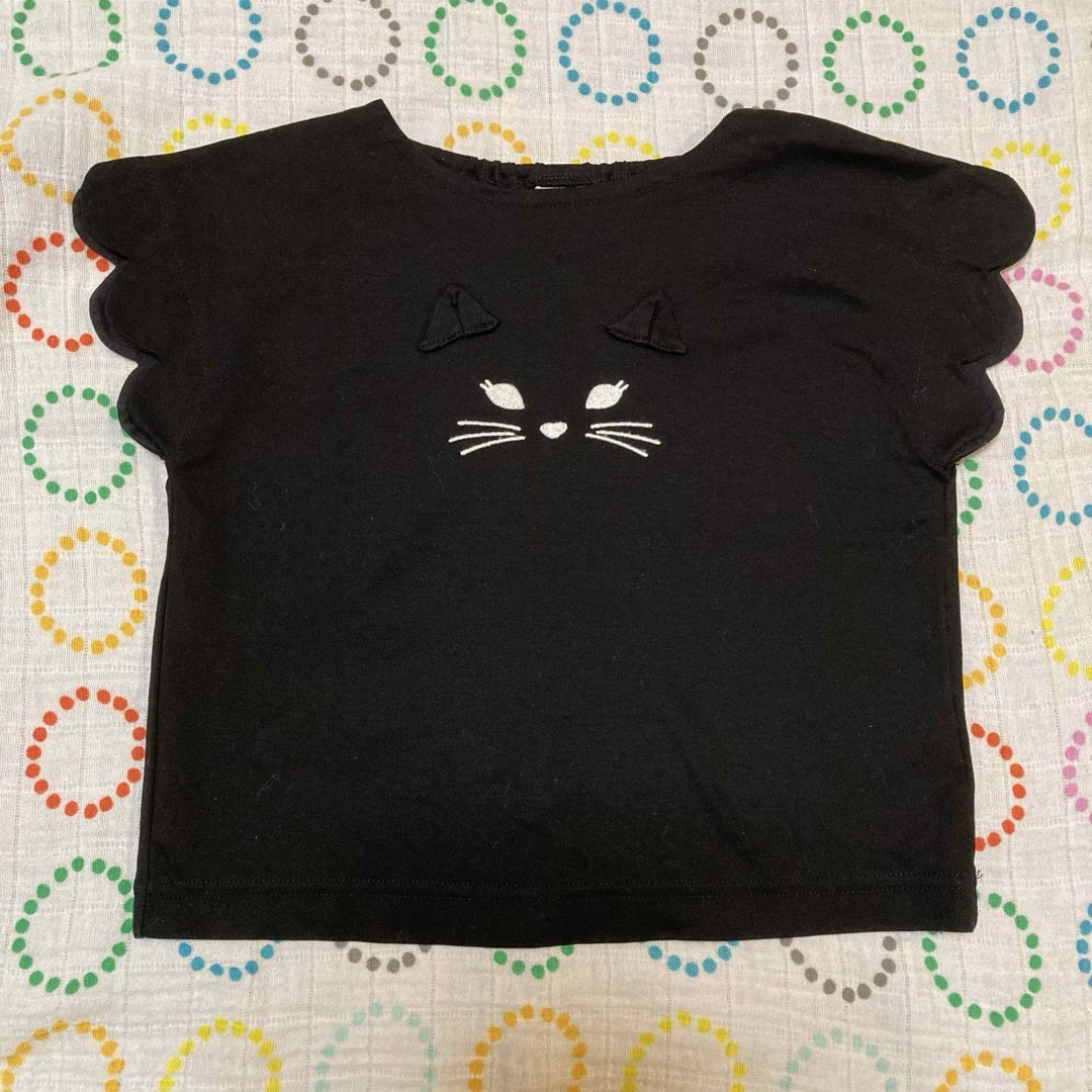 ANNA SUI mini(アナスイミニ)の110センチ　アナスイミニ　ネコちゃんTシャツ キッズ/ベビー/マタニティのキッズ服女の子用(90cm~)(Tシャツ/カットソー)の商品写真