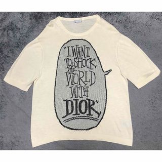 クリスチャンディオール(Christian Dior)のクリスチャンディオール　stussy 半袖ニット(ニット/セーター)