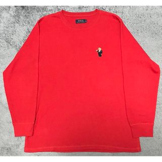 ポロラルフローレン(POLO RALPH LAUREN)のポロベア　ワッフルロングtシャツ(Tシャツ/カットソー(七分/長袖))