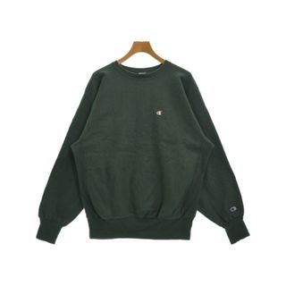 チャンピオン(Champion)のCHAMPION チャンピオン スウェット XL 緑 【古着】【中古】(スウェット)