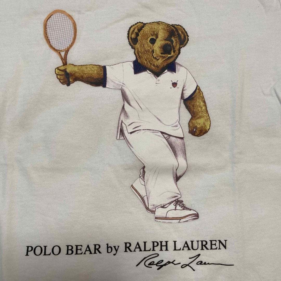 Ralph Lauren(ラルフローレン)の120センチ　ラルフローレン　ポロベア白Tシャツ キッズ/ベビー/マタニティのキッズ服男の子用(90cm~)(Tシャツ/カットソー)の商品写真