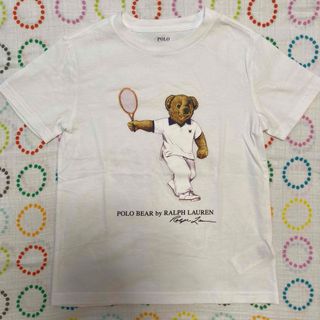 ラルフローレン(Ralph Lauren)の120センチ　ラルフローレン　ポロベア白Tシャツ(Tシャツ/カットソー)