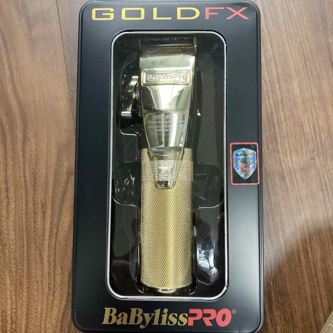 BaByliss  PRO GOLDFX 870Gバリカンベビリスプロ新品未使用 スマホ/家電/カメラの美容/健康(メンズシェーバー)の商品写真