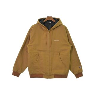 チャンピオン(Champion)のCHAMPION チャンピオン ブルゾン L 茶系 【古着】【中古】(その他)