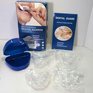 DENTAL GUARDS マウスピース　歯型　矯正　歯ぎしり　【新品】(その他)