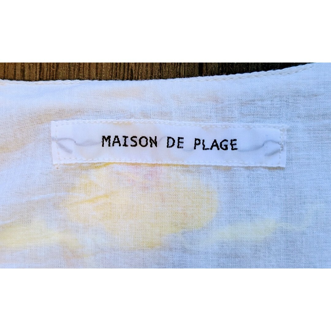 MAISON DE PLAGEレディース袖無チュニックワンピース レディースのトップス(チュニック)の商品写真