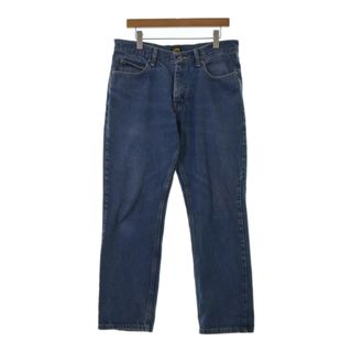 リー(Lee)のLee リー デニムパンツ 34(XL位) インディゴ(デニム) 【古着】【中古】(デニム/ジーンズ)