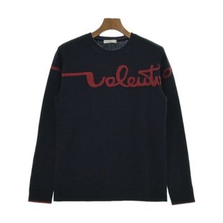 ヴァレンティノ(VALENTINO)のVALENTINO ヴァレンティノ ニット・セーター XS 紺 【古着】【中古】(ニット/セーター)