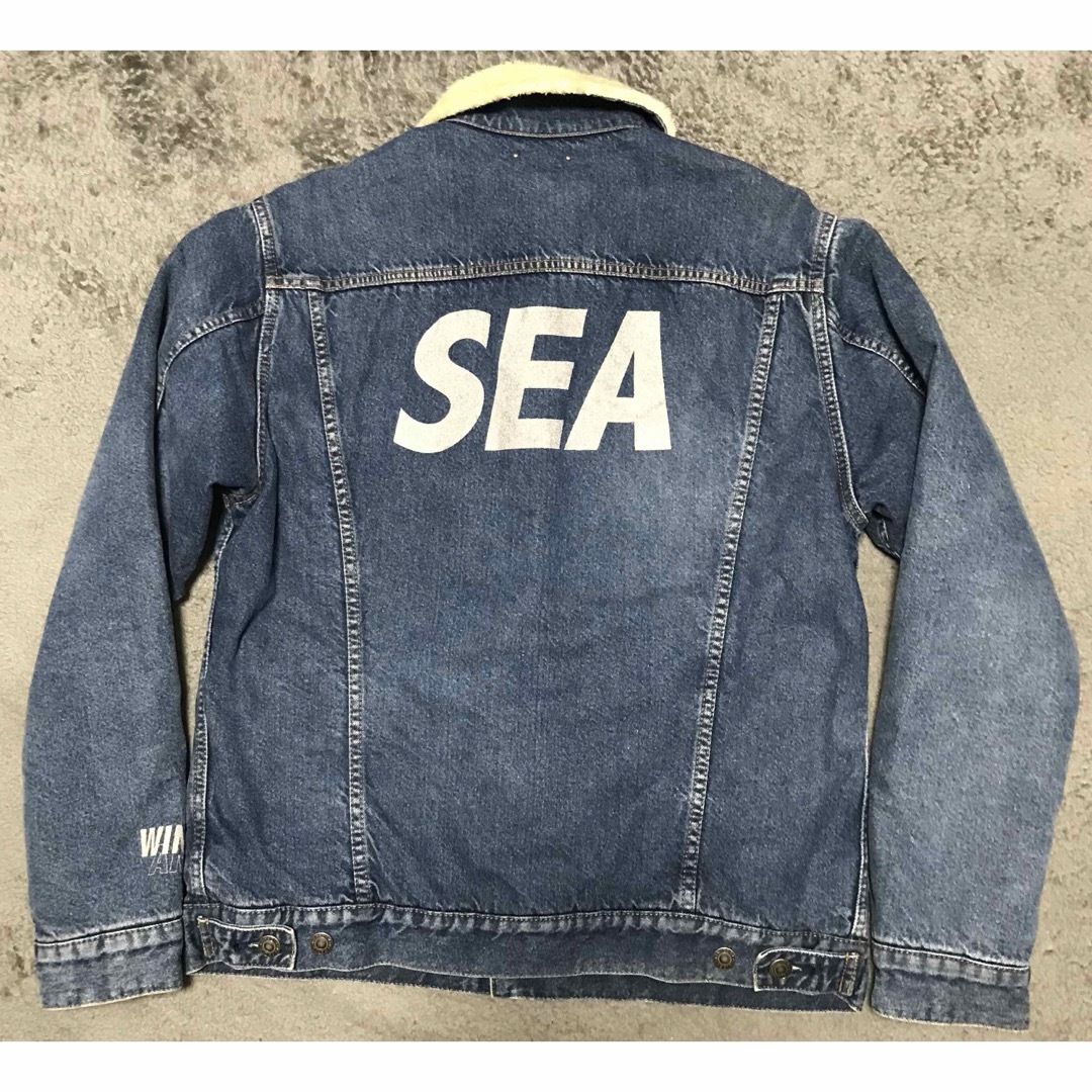 WIND AND SEA(ウィンダンシー)のwind and sea マインデニム　デニムジャケット メンズのジャケット/アウター(Gジャン/デニムジャケット)の商品写真