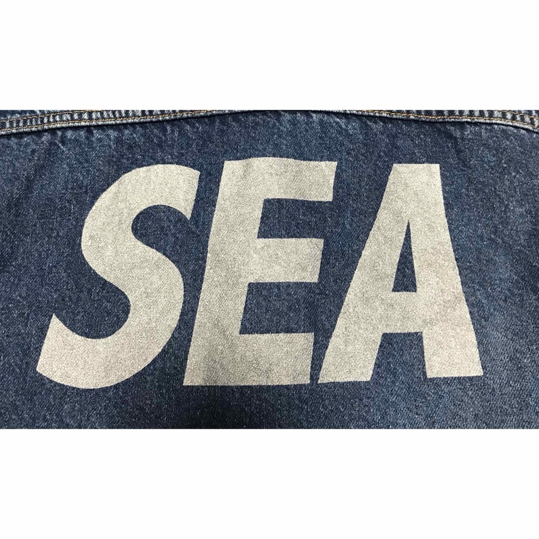 WIND AND SEA(ウィンダンシー)のwind and sea マインデニム　デニムジャケット メンズのジャケット/アウター(Gジャン/デニムジャケット)の商品写真