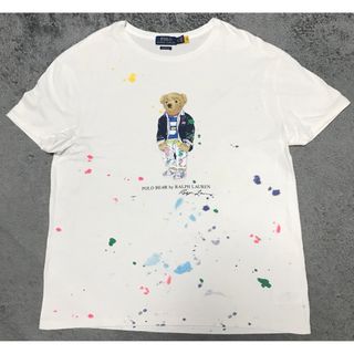 ポロラルフローレン(POLO RALPH LAUREN)のポロラルフローレン　ポロベア　ペイントtシャツ(Tシャツ/カットソー(半袖/袖なし))